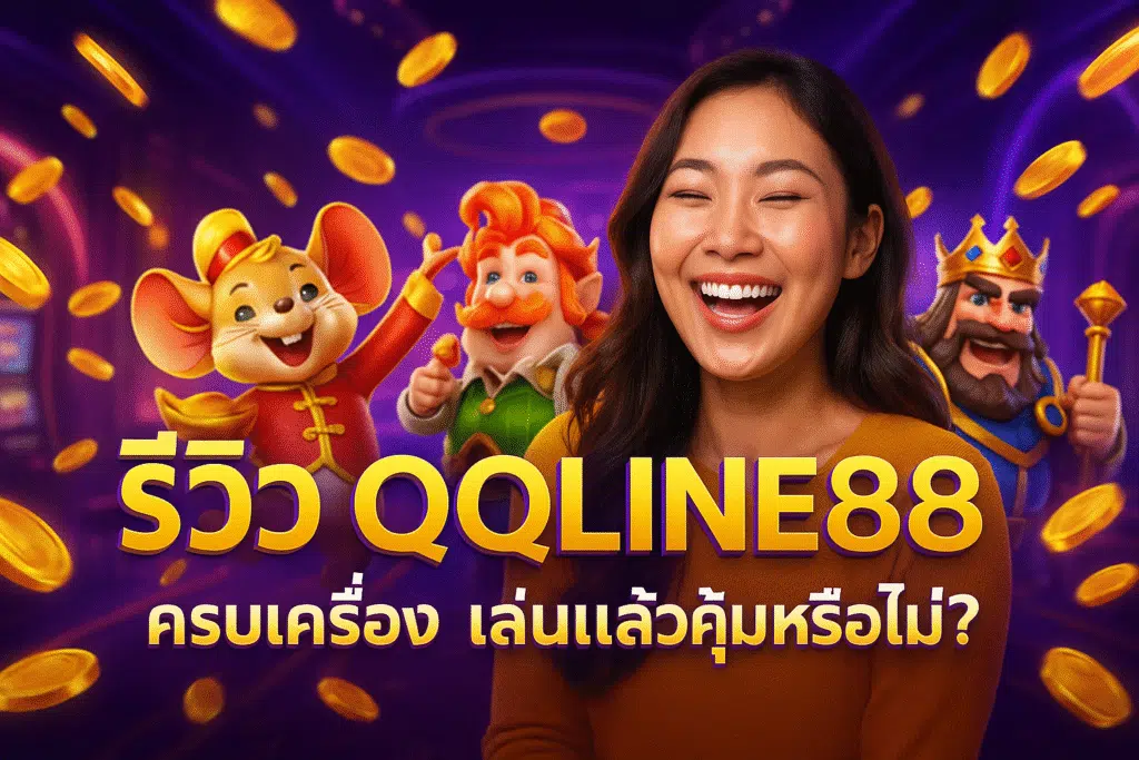 รีวิว QQLINE88 ครบเครื่อง เล่นแล้วคุ้มหรือไม่?