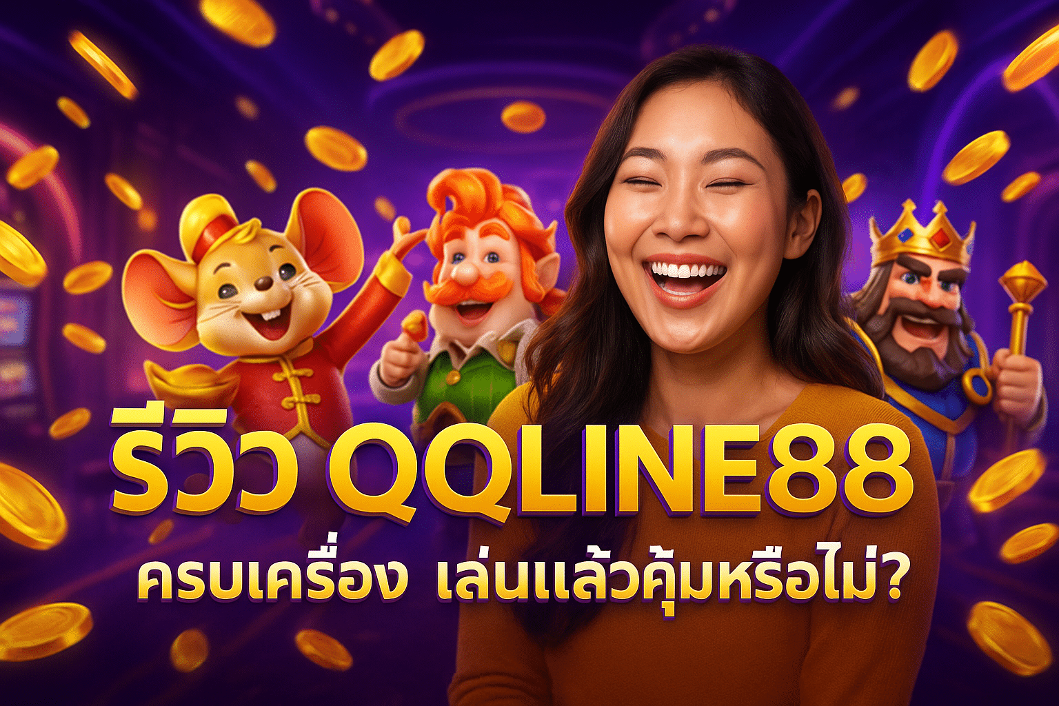รีวิว QQLINE88 ครบเครื่อง เล่นแล้วคุ้มหรือไม่?